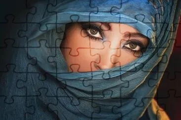 mirada de mujer jigsaw puzzle