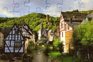 paisaje de campo jigsaw puzzle