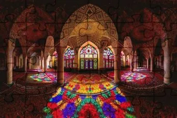 Taj Mahal (interior) jigsaw puzzle