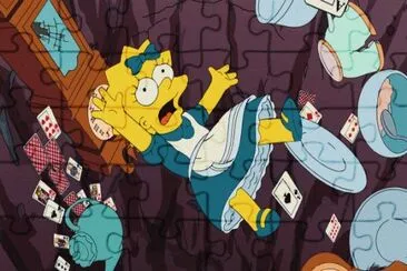 Lisa as Alice jigsaw puzzle