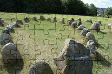 Limfjord stone circles jigsaw puzzle