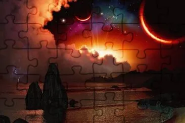 earth in space jigsaw puzzle