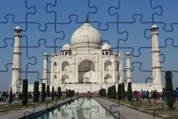 פאזל של taj mahal