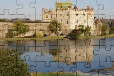 Leeds castle jigsaw puzzle