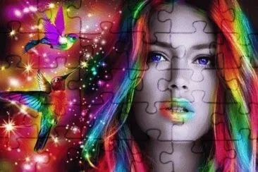 Colorful Beauty jigsaw puzzle