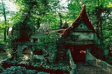 CabaÃ±a de duende en el bosque jigsaw puzzle