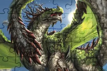 DragÃ³n jigsaw puzzle