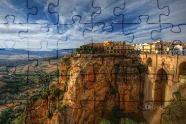 Bing image jigsaw puzzle