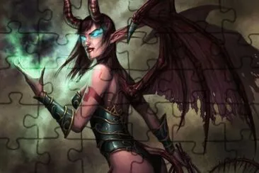 Succubus jigsaw puzzle