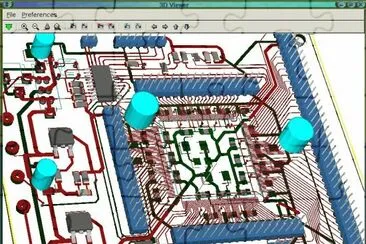 פאזל של 3D PCB Layout