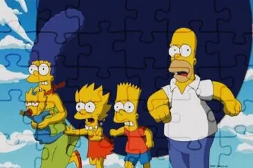 Los Simpson jigsaw puzzle