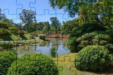 JardÃ­n JaponÃ©s en Buenos Aires. Argentina jigsaw puzzle