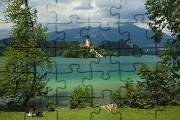 Lago Bled. Eslovenia