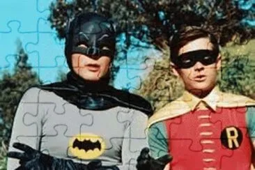 פאזל של batman e robin