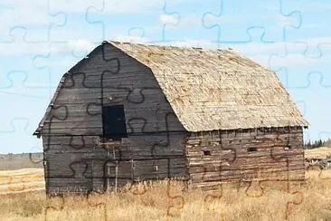 Alberta Prairie Barn jigsaw puzzle