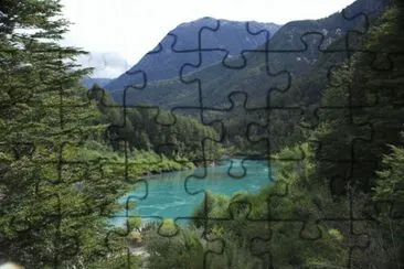 RÃ­o FutaleufÃº. Chubut. Argentina jigsaw puzzle