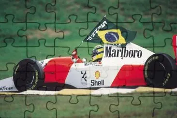 פאזל של ayrton_senna