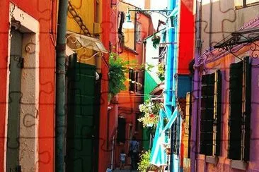 Burano Italy jigsaw puzzle