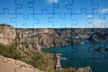 CaÃ±Ã³n del Atuel. Mendoza. Argentina jigsaw puzzle