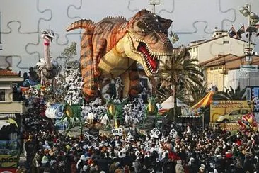 Carnaval de Viareggio. Italia jigsaw puzzle