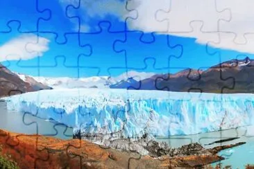 Glaciar Perito Moreno. Patagonia argentina jigsaw puzzle