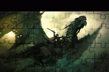 Dragon jigsaw puzzle