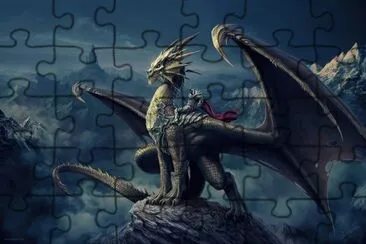 Dragon jigsaw puzzle