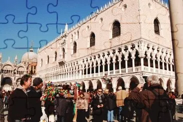 Spuntare matinatta alla Venezia. jigsaw puzzle