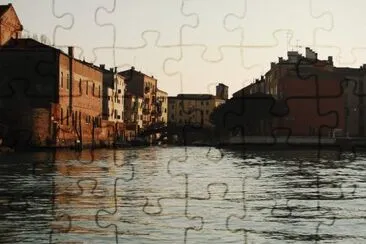 Spuntare matinatta alla Venezia. jigsaw puzzle