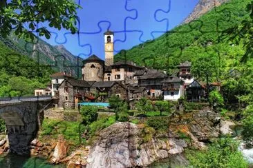 Lavertezzo jigsaw puzzle