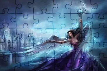 Angel jigsaw puzzle