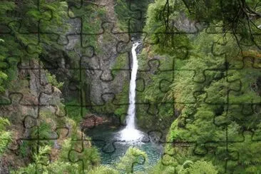 Cascada RÃ­o Bonito. NeuquÃ©n. Argentina jigsaw puzzle