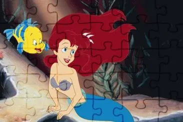 Ariel And Flounder