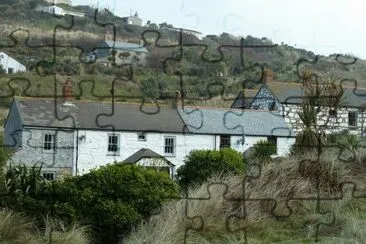 Cottages Sennen jigsaw puzzle