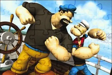 פאזל של popeye