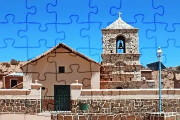 פאזל של Iglesia de HuÃ¡ncar. Jujuy. Argentina