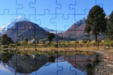 Lago PaimÃºn. NeuquÃ©n. Argentina jigsaw puzzle