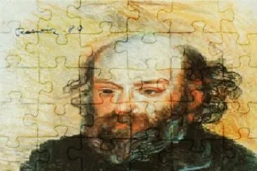 122 (auto-portrait) jigsaw puzzle