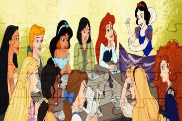 Princesas jigsaw puzzle