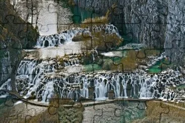 פאזל של PN Lagos de Plitvice. Croacia