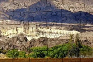 Cerro AlcÃ¡zar. San Juan. Argentina jigsaw puzzle