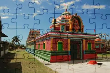 Temple Tamoul - La RÃ©union jigsaw puzzle