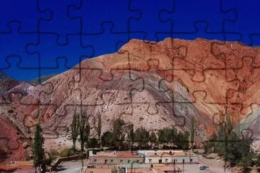 Purmamarca. Jujuy. Argentina jigsaw puzzle