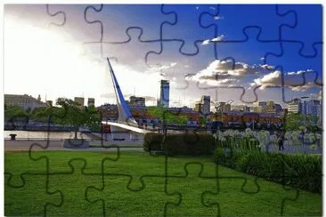 Puerto Madero. Ciudad de Buenos Aires. Argentina jigsaw puzzle