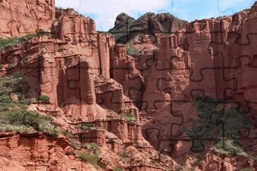 פאזל של PN Sierra de las Quijadas. San Luis. Argentina