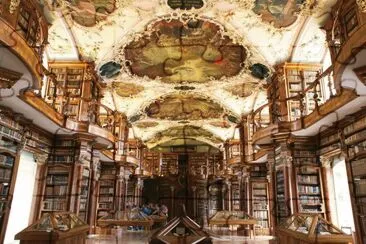 Biblioteca Saint Gall. Suiza jigsaw puzzle