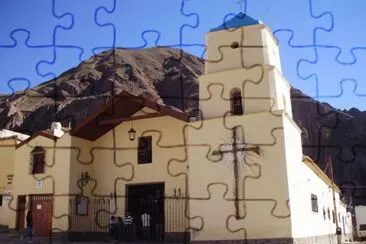 Iglesia de Iruya. Salta. Argentina jigsaw puzzle