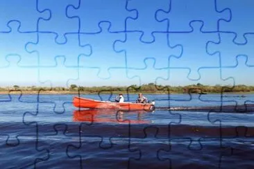 Canoa Vermelha jigsaw puzzle