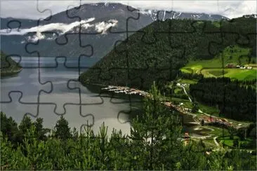 Hol. Noruega jigsaw puzzle