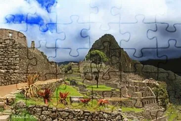 Machu Picchu. PerÃº jigsaw puzzle